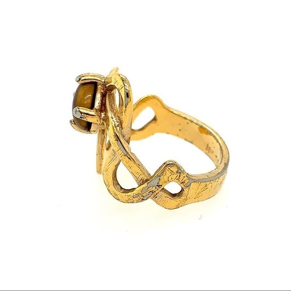 Pre❤️ Tiger Eye Ring - Picture 4 of 4